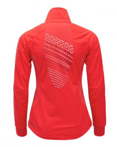 detail SILVINI SERRONE WJ1501 ruby-blush dámská bunda na běžky
