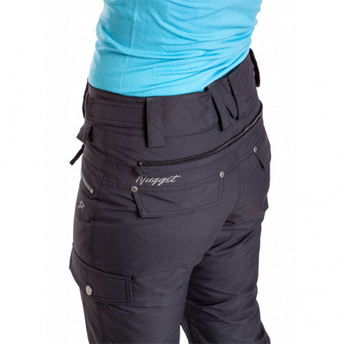 detail Kalhoty dámské zimní NUGGET FRIDA 4 pants black