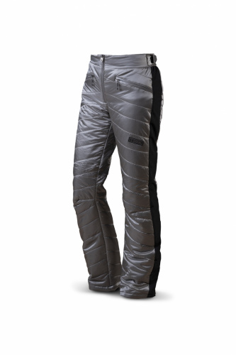 detail Dámské lyžařské kalhoty TRIMM CAMPA lt.grey/black
