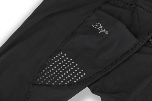 detail ETAPE REBECCA dámské kalhoty na běžky černá/reflex