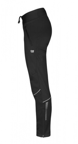 detail ETAPE VERENA WS dámské volné kalhoty na běžky černá