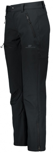 detail 2117 OF SWEDEN BALEBO dámské softshelové kalhoty black