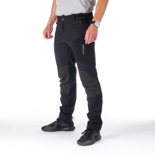 NORTHFINDER ANDER NO-3841OR pánské softshellové kalhoty černé