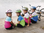 náhled Dětský cyklistický dres ETAPE BAMBINO zelená/modrá