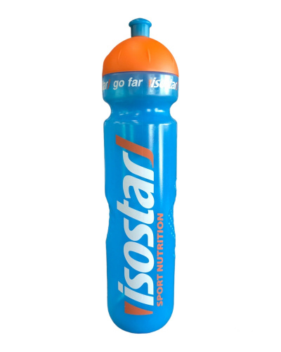 ISOSTAR lahev na kolo 1l modrá/oranžová