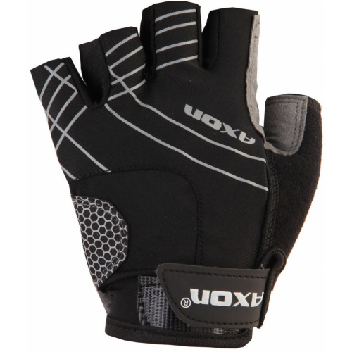 detail Pánské cyklistické rukavice AXON 195 černá