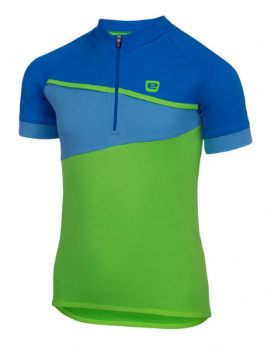 Dětský cyklistický dres ETAPE PEDDY zelená/modrá