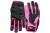 detail 3F TRAIL PINK 2129 cyklistické rukavice černá/růžová