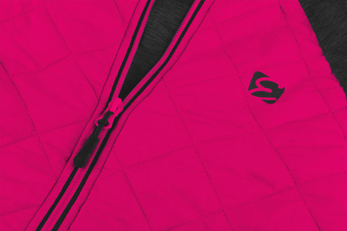 detail ETAPE SIERRA 2.0 dámská mikina růžová/černá