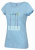 detail HANNAH dámské tričko SALDIVA krátký rukáv cool blue