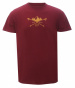náhled 2117 OF SWEDEN APELVIKEN pánské tričko s krátkým rukávem wine red