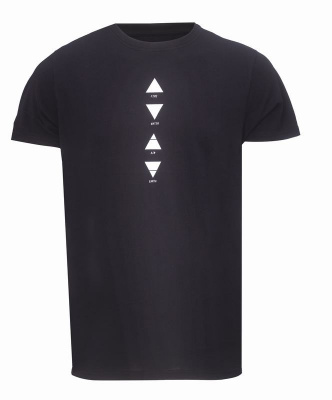 2117 OF SWEDEN APELVIKEN pánské tričko s krátkým rukávem black trojuhelník