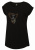 detail HANNAH dámské tričko ABBLE krátký rukáv anthracite