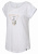 detail HANNAH dámské tričko ABBLE krátký rukáv bright white