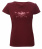detail 2117 OF SWEDEN APELVIKEN dámské tričko s krátkým rukávem wine red