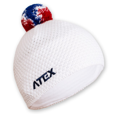 Čepice pletená ATEX KNIT bílá