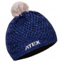 náhled ATEX KNIT 6120 modrá-melange pletená čepice