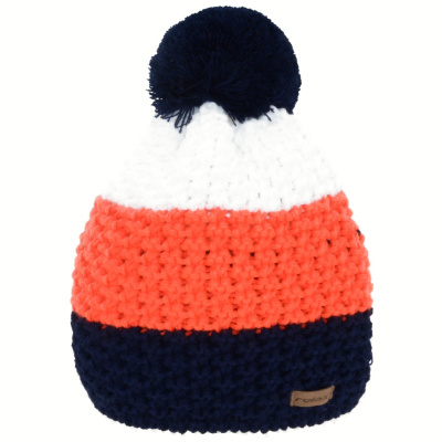 RELAX BAR RKH73X zimní čepice modrá/oranžová