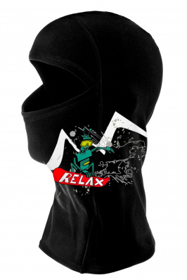 RELAX SHIELD RK02A5 dětská zimní kukla černá