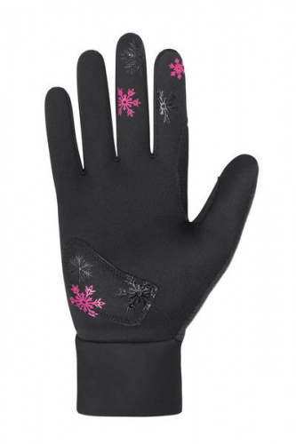 detail Dětské rukavice na běžky ETAPE PUZZLE WS černá/růžová