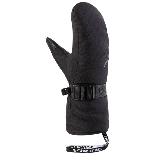 detail VIKING ESPADA MITTEN dámské palcové rukavice black