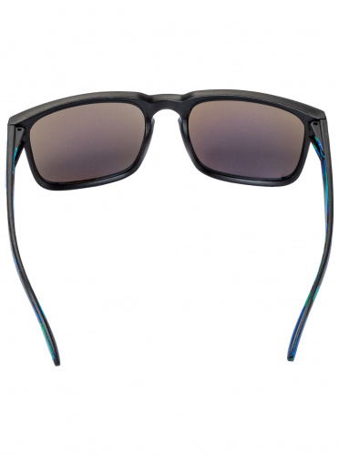 detail MEATFLY MEMPHIS substance camo blue sportovní sluneční brýle