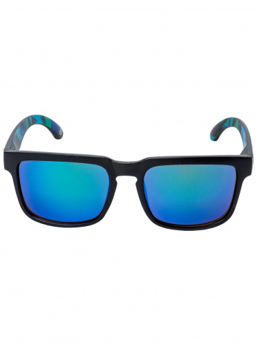detail MEATFLY MEMPHIS substance camo blue sportovní sluneční brýle