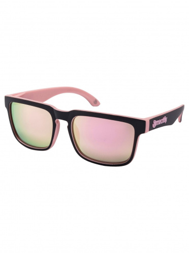 detail MEATFLY MEMPHIS sluneční brýle grey/powder pink