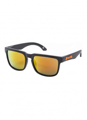detail MEATFLY MEMPHIS sluneční brýle orange/black