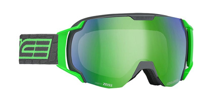 Lyžařské brýle SALICE 619 TECH CHARCOAL GREEN tech lens S2-S4