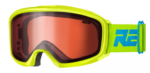 detail RELAX ARCH HTG54D dětské lyžařské brýle lime 22/23