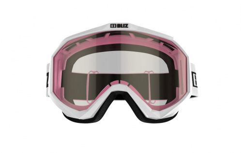 BLIZ LINER CONTRAST white pink lyžařské brýle 23/24