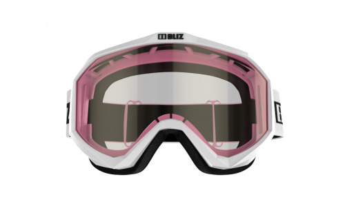 detail BLIZ LINER CONTRAST white pink lyžařské brýle 22/23