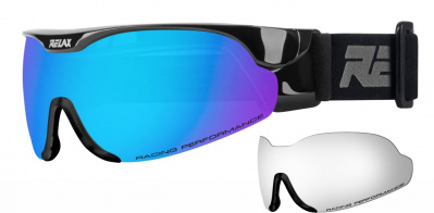 RELAX CROSS HTG34P lyžařské brýle na běžky černá 22/23