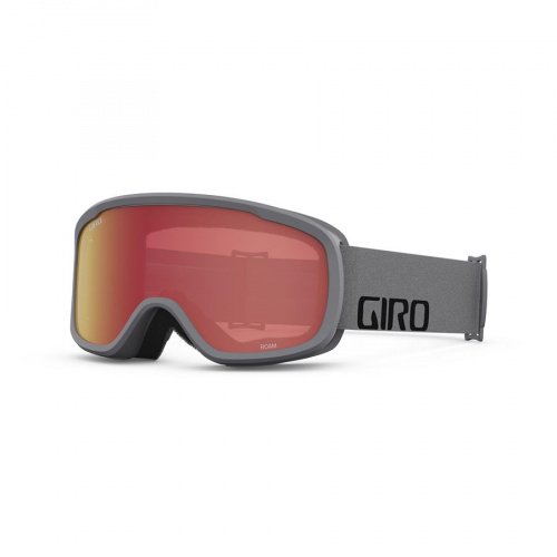 GIRO ROAM Grey Wordmark Amber Scarlet/Yellow lyžařské brýle - 2 skla 23/24