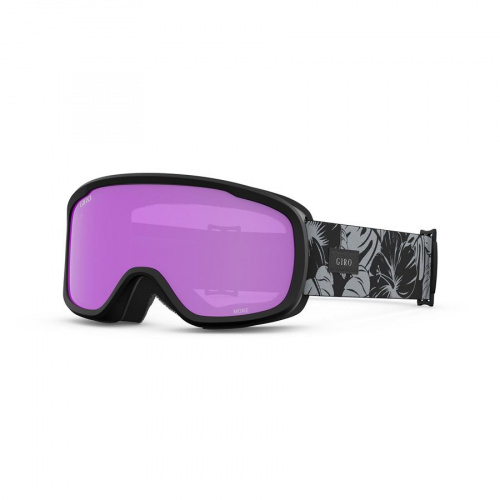 detail GIRO MOXIE Bl/Grey Botanical LX Amb Pink/Yell dámské lyžařské brýle 2 skla 23/24