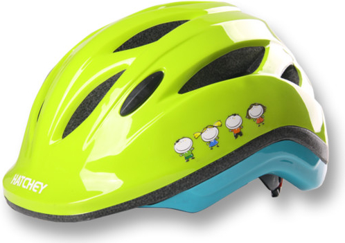Dětská cyklistická helma HATCHEY NIPPERS 2017 zelená