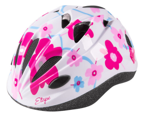 detail Dětská cyklistická helma ETAPE PONY bílá/růžová 2019
