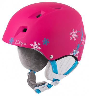 Dětská lyžařská helma ETAPE SCAMP růžová mat 2020