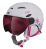 detail Dětská lyžařská helma ETAPE RIDER PRO bílá/růžová mat 2023 vizor