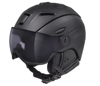 Lyžařská helma ETAPE COMP VIP černá fotochromatický zorník 2021