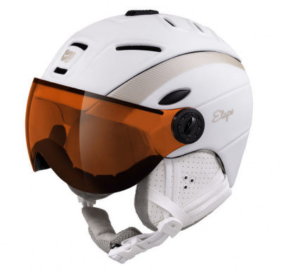 Dámská lyžařská helma ETAPE GRACE PRO bílá/prosecco mat 2021