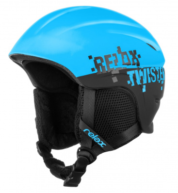 RELAX TWISTER RH18A9 dětská lyžařská helma modrá 22/23