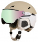náhled RELAX STEALTH RH24K lyžařská helma výměnný visor béžová 21/22