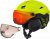 detail RELAX STEALTH RH24R lyžařská helma výměnný visor žlutá 21/22