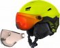 náhled RELAX STEALTH RH24R lyžařská helma výměnný visor žlutá 21/22