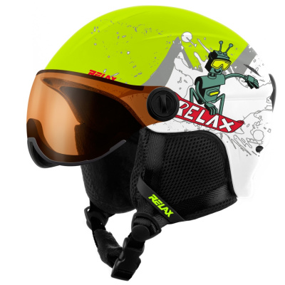 RELAX TWISTER VISOR RH27P lyžařská helma zelená 22/23