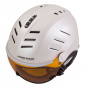 náhled MANGO VOLCANO PRO dámská lyžařská helma s vizorem bílá perleť mat 2023