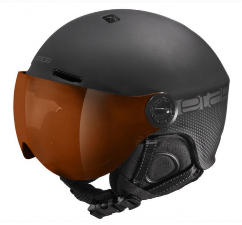 ETAPE PHOENIX PRO lyžařská helma s vizorem černá mat 2023