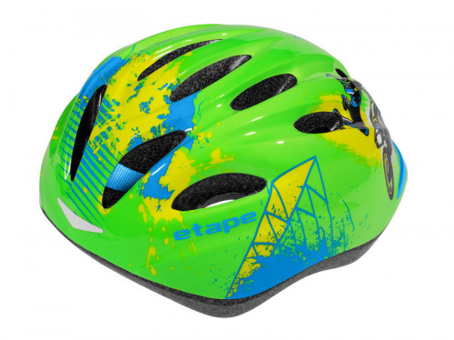 detail Dětská helma na kolo ETAPE REBEL zelená 2022